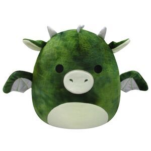 Duke‎ The Dragon 10 inch Tall Plush Squishmallow Kellytoy Soft Plush Green